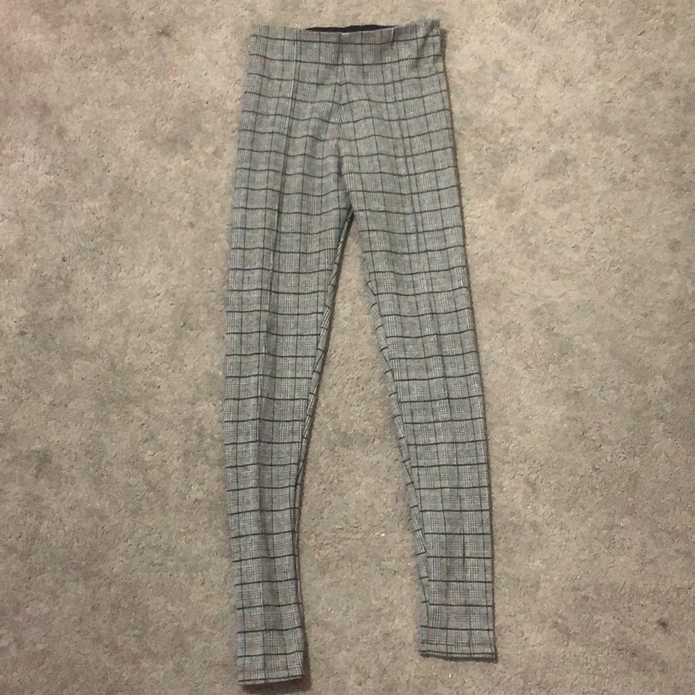 Plaid Pants from Zara Basics Collection